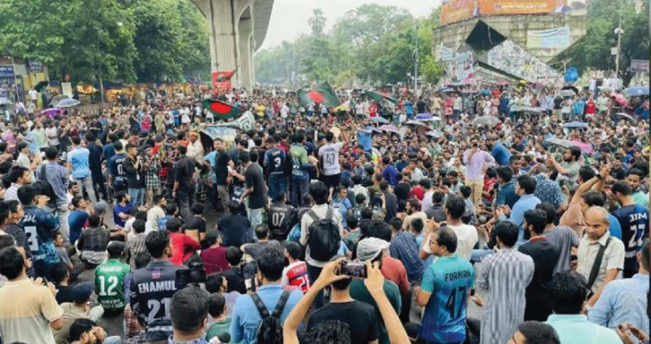 শেখ হাসিনার বিচারসহ চার দাবিতে শাহবাগে অবস্থান কর্মসূচি
