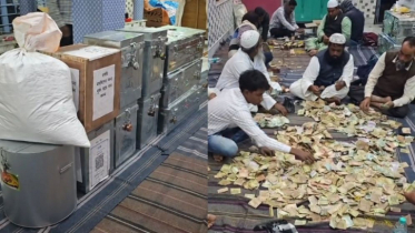 বাবরি মসজিদের ১১ দানবাক্স ভরে গেল ২ দিনেই