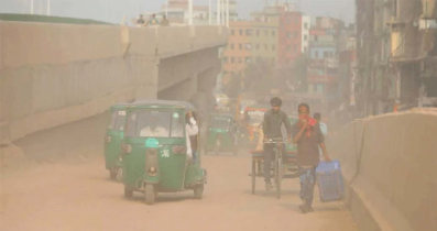 বায়ুদুষণে আজও বিশ্বে শীর্ষে ঢাকা