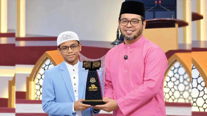 মালয়েশিয়ায় কোরআন প্রতিযোগিতায় প্রথম হলেন বাংলাদেশের ইহতেশাম