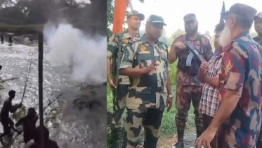 বুড়িমারী সীমান্তে স্থানীয়দের সঙ্গে বিএসএফ সদস্যদের সংঘর্ষ বুড়িমারী সীমান্তে স্থানীয়দের সঙ্গে বিএসএফ সদস্যদের সংঘর্ষ