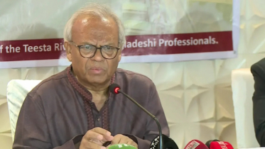 পানির ন্যায্য হিস্যা আদায়ে নরম সুরে কথা বলে লাভ নেই: রিজভী