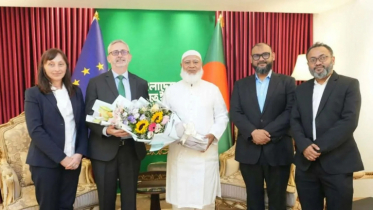 জামায়াত আমিরের কার্যালয়ে ইইউ রাষ্ট্রদূত, করলেন বৈঠক